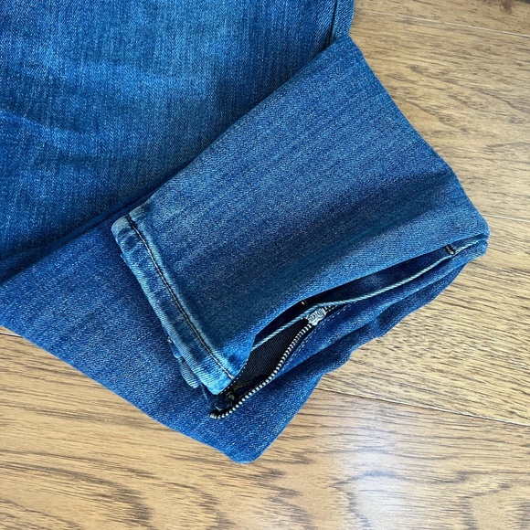 Pilcro and the Letterpress Anthropologie High Rise Skinny Ankle Cropped Jeans - Picture 2 of 10